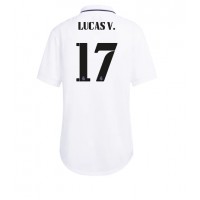 Real Madrid Lucas Vazquez #17 Hjemmebanetrøje Dame 2022-23 Kortærmet